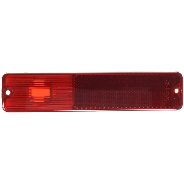 Crown Automotive J0994021 Red Rear Side Marker Lens Crown Automotive J0994021 Red Rear Side Marker Lens